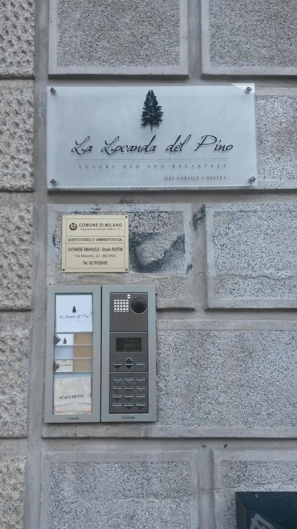 La Locanda Del Pino Milano Eksteriør billede